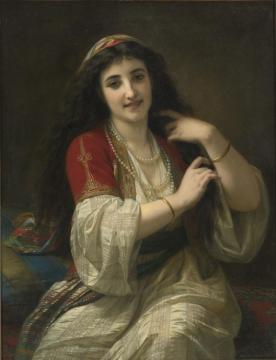 A Turkish Beauty Artwork by Hugues Merle