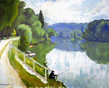 The Banks Of The River Artwork by Albert Marquet