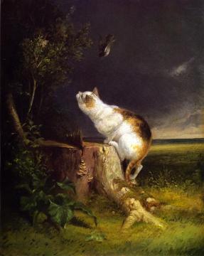 The Birdwatcher Artwork by William Holbrook Beard