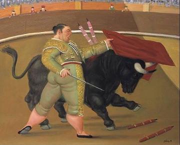 Pase De Pecho Artwork by Fernando Botero