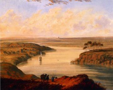 The Plains of Babylon (after Staunton) Artwork by Cornelius Krieghoff