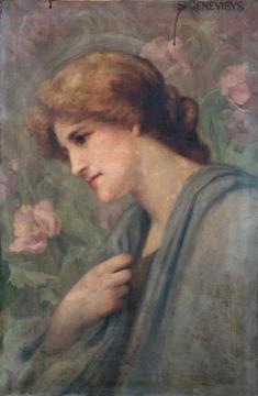 Saint Genevieve Artwork by Beatrice Offor