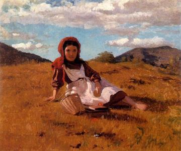 The Picnic Basket Artwork by John George Brown