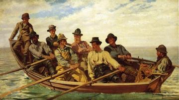 Pull For The Shore Artwork by John George Brown