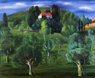 Landscape Artwork by Moise Kisling