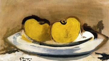 Apples Artwork by Georges Braque