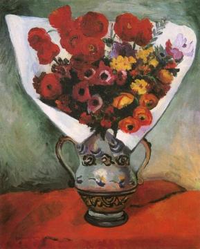 Wrapped Bouquet Artwork by Henri Manguin