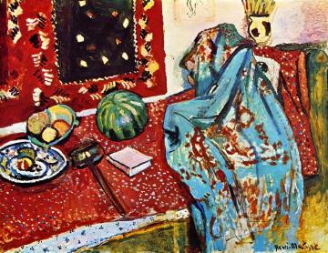 Still Life With Red Carpet Artwork by Henri Matisse