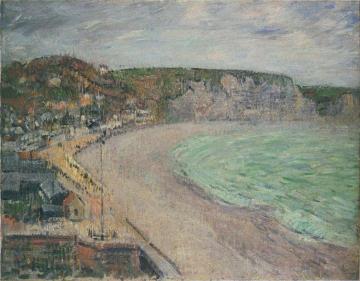 Beach at Fecamp Artwork by Gustave Loiseau