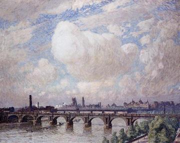 Waterloo Bridge in the Sun Artwork by Emil Claus