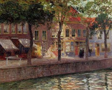 Canal in Zeeland Artwork by Emil Claus