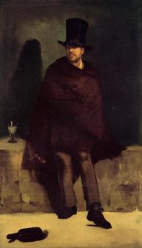 The Absinthe Drinker Artwork by Edouard Manet