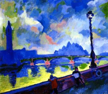 The Thames, Westminster Bridge Artwork by Andre Derain
