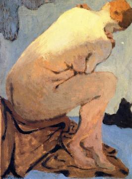 Seated Nude Artwork by Edouard Vuillard