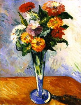 Flowers Artwork by Henri Manguin