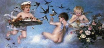 Where Angels Play Artwork by Louise Abbema