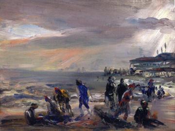 Storm over the Beach Artwork by William James Glackens