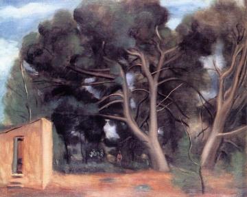 In the Woods at Lecques Artwork by Andre Derain