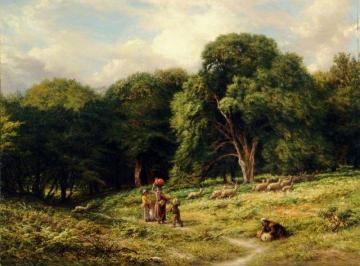 Knole Park, Kent Artwork by James Thomas Linnell