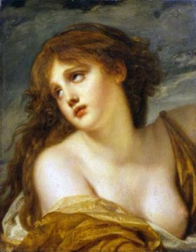 Psyche Artwork by Jean-Baptiste Greuze