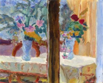 Vase of Flowers Artwork by Pierre Bonnard