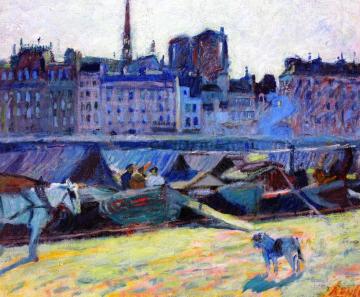 The Apple Market Artwork by Raoul Dufy