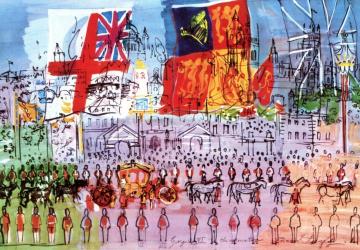 The Coronation Of King George Vi Artwork by Raoul Dufy