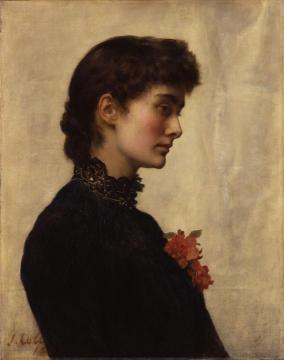 Marion Collier (née Huxley) Artwork by John Maler Collier