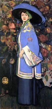 Le Manteau Chinois Artwork by John Duncan Fergusson
