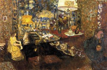 Misia at the Piano Artwork by Edouard Vuillard