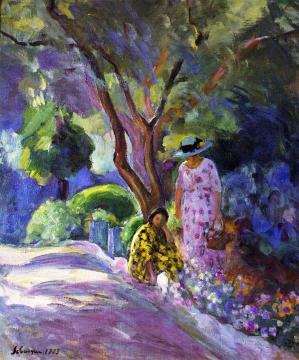 Picking Flowers Artwork by Henri Lebasque