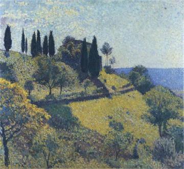 View from the Artist's Studio Artwork by Henri Martin