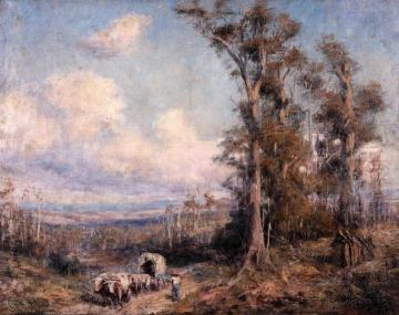 The Road To Braemar Artwork by Frederick McCubbin