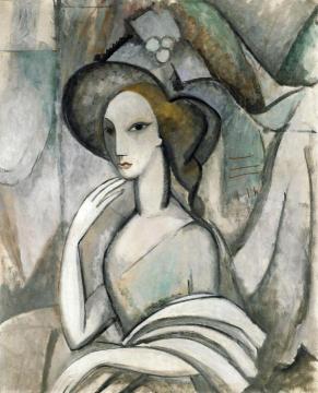 The Poetess Marguerite Gillot Artwork by Marie Laurencin