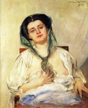 Donna Gravida Artwork by Lovis Corinth