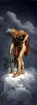 Four Seasons 04, Winter Artwork by Anne-Louis Girodet de Roussy-Trioson