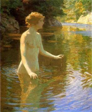 Enchanted Pool Artwork by Edward Potthast