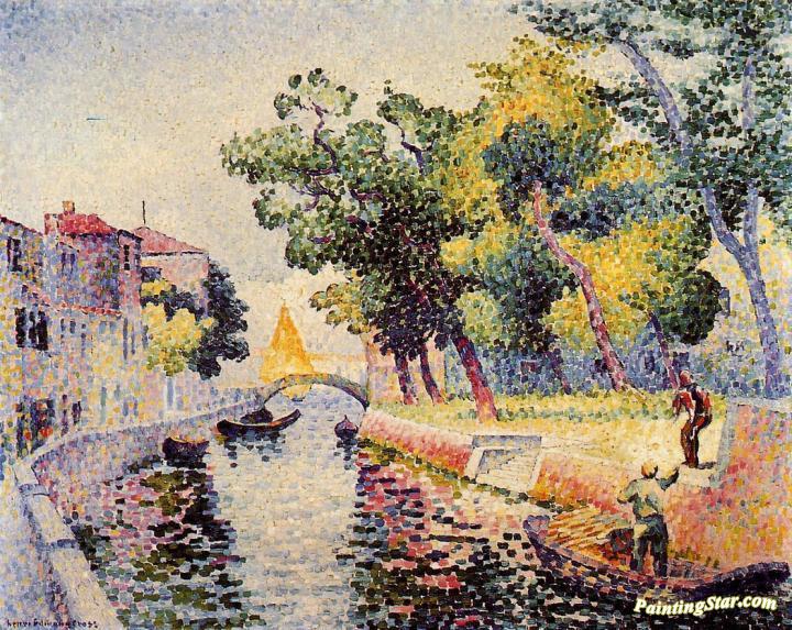 Ponte San Trovaso Artwork by Henri Edmond Cross