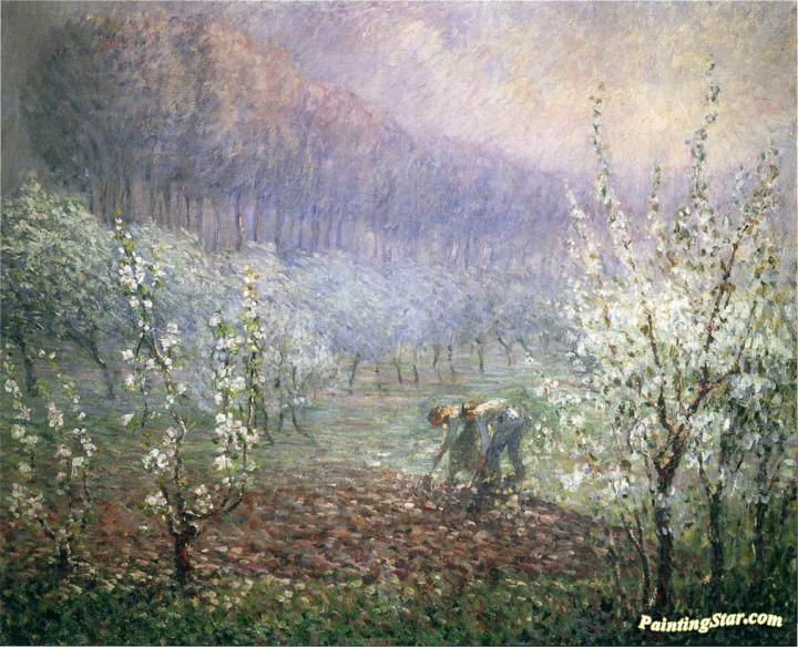 The Harvesters Artwork by Henri Lebasque