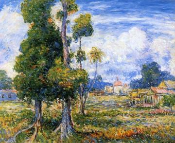 Mango Trees, Rio Piedras Artwork by Reynolds Beal