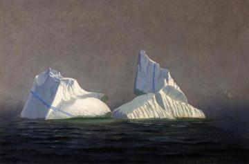 Icebergs Artwork by William Bradford