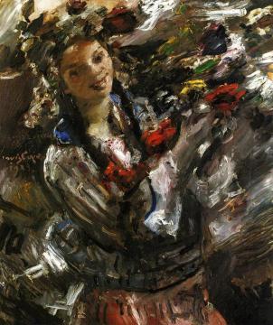 Flora Artwork by Lovis Corinth