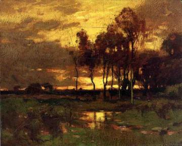 Sunset Landscape Artwork by John Francis Murphy