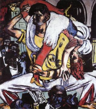 Apache Dance Artwork by Max Beckmann