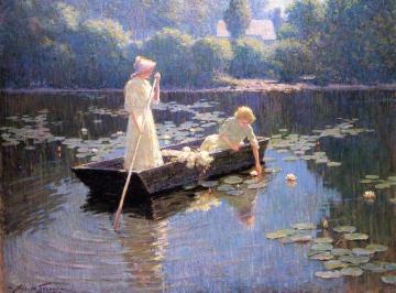 Pond Lilies Artwork by Abbott Fuller Graves