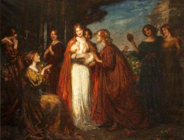 Garden Of Love Artwork by Thomas Edwin Mostyn