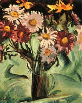 Bouquet of Reine Marguerites Artwork by Emile-othon Friesz