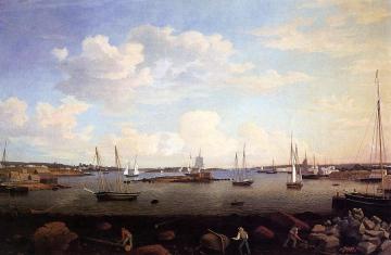 Gloucester Harbor Artwork by Fitz Hugh Lane