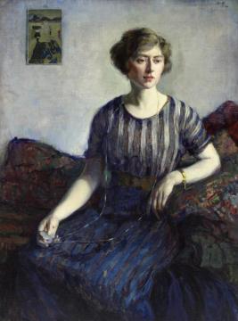 Tess Kroll Pergament, The Artist's Sister Artwork by Leon Kroll