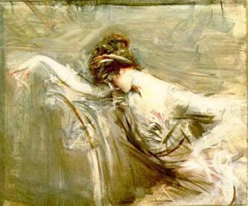 Mlle Laure Artwork by Giovanni Boldini